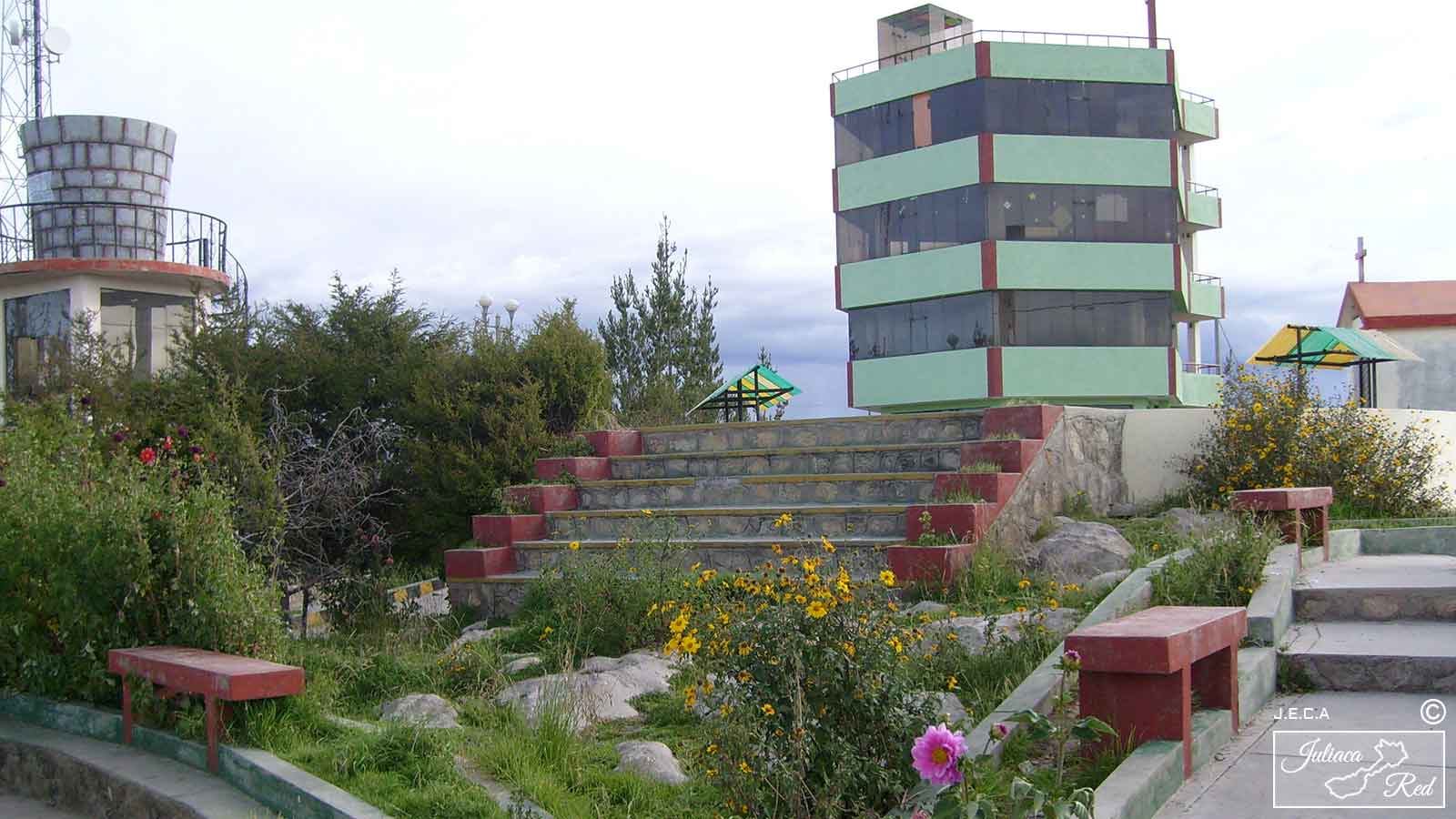 Mirador del distrito de Caracoto