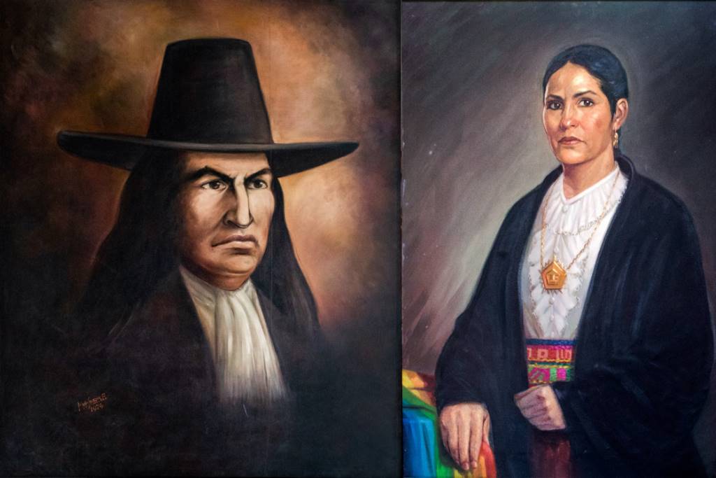 Tupac Amaru y Micaela Bastidas